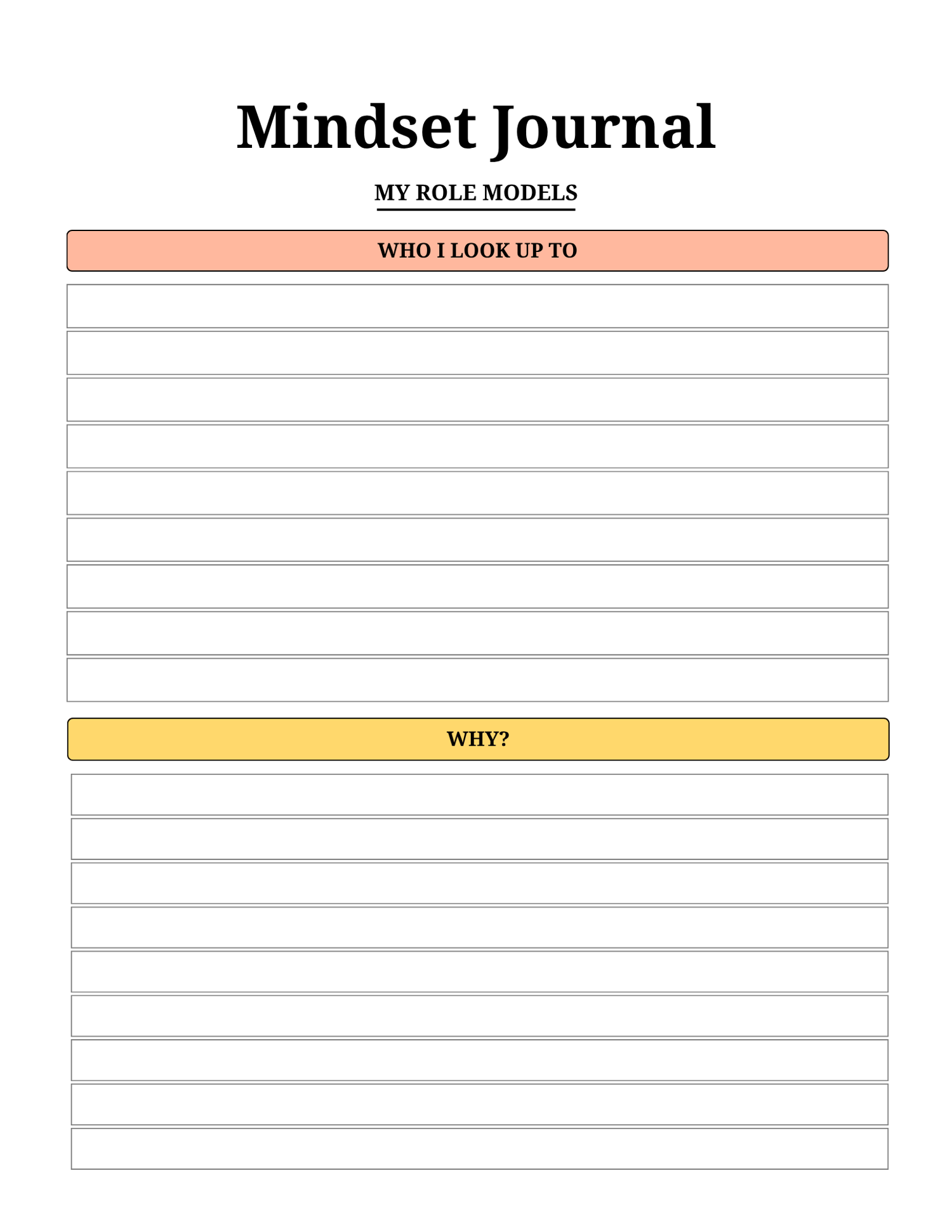 2026 Law of Attraction Journal