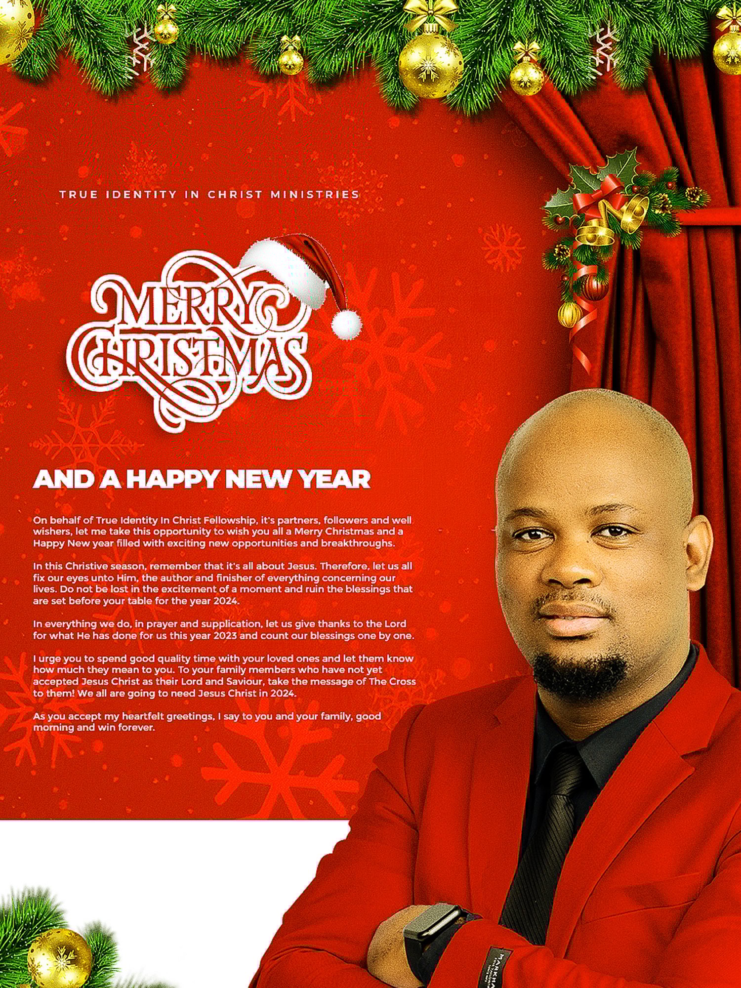 Christmas Carol Service church poster design for Christmas worship and carol celebration.