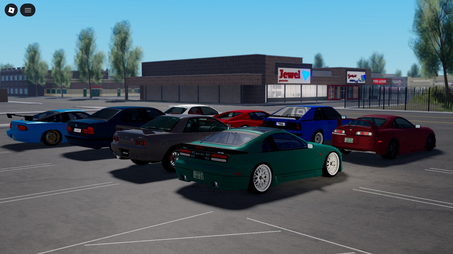 1990s era car models Roblox preview