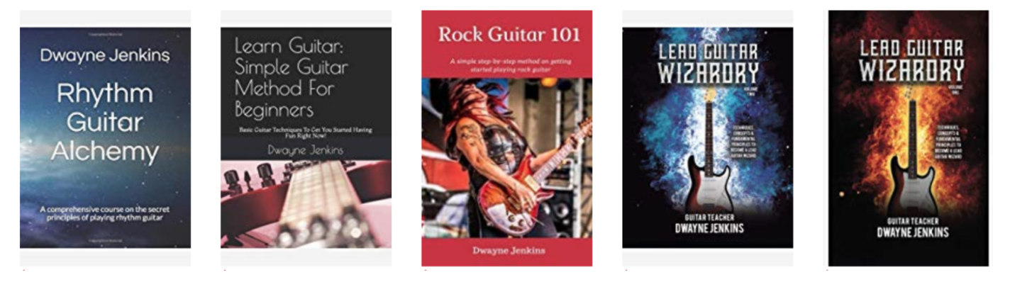 Guitar Books By Dwayne Jenkins