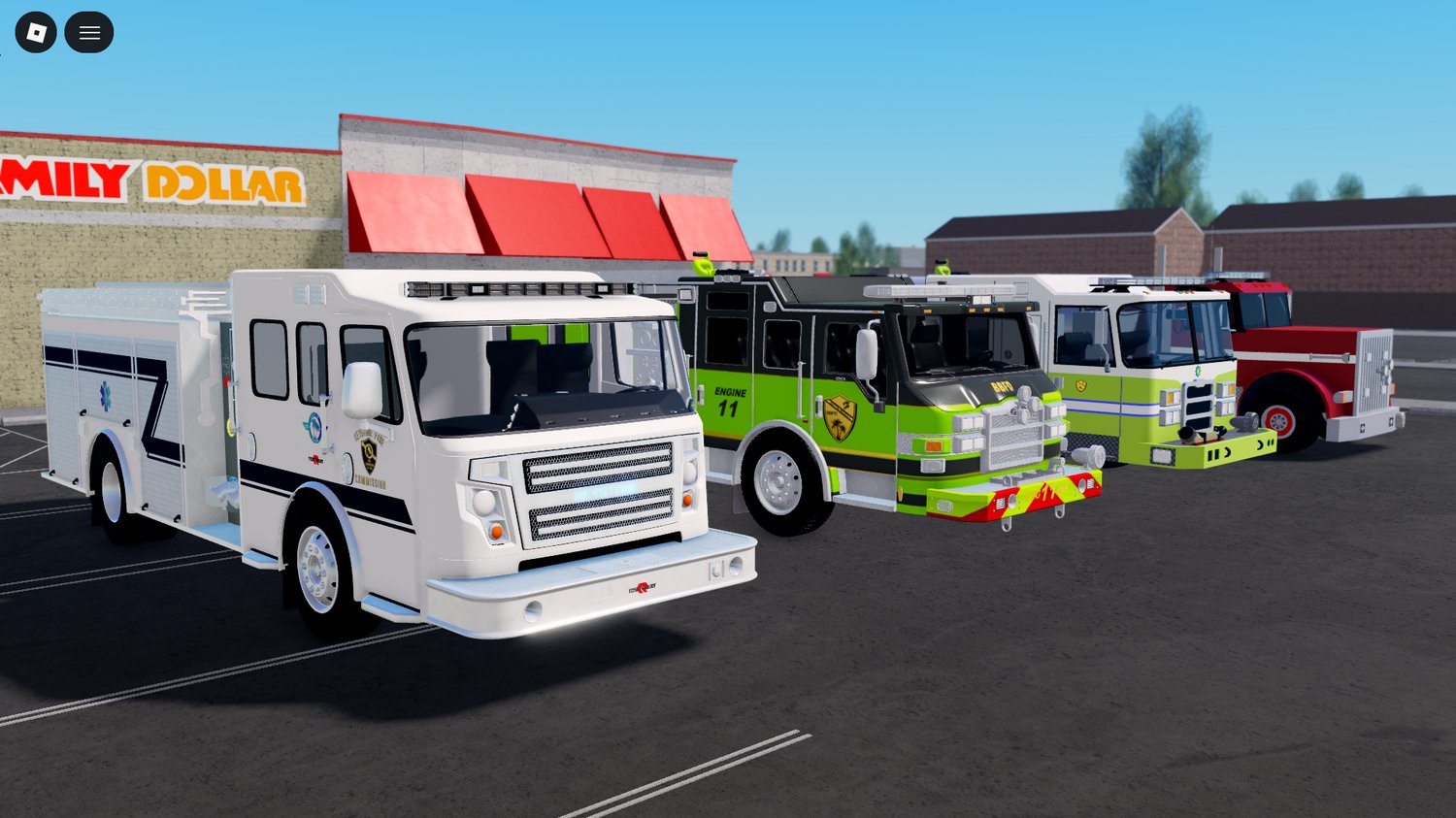 KFC Engine 2 fire vehicle Roblox preview