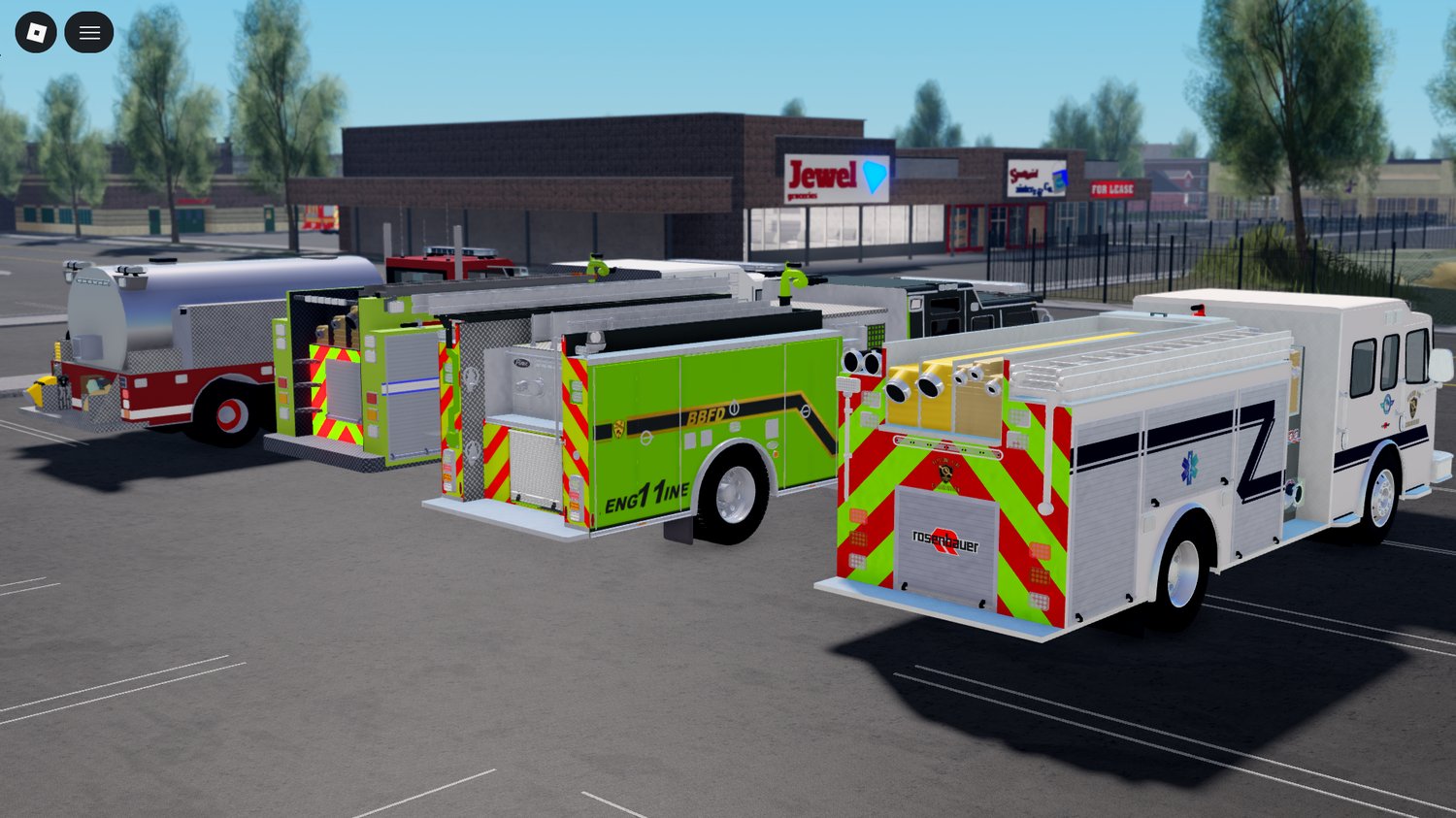 Pierce Arrow XT fire truck exterior view