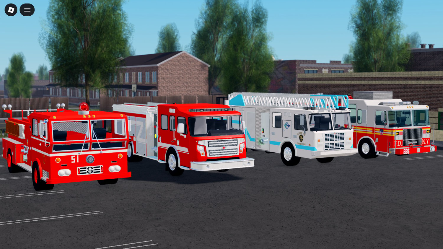 Firefighting truck collection Roblox overview