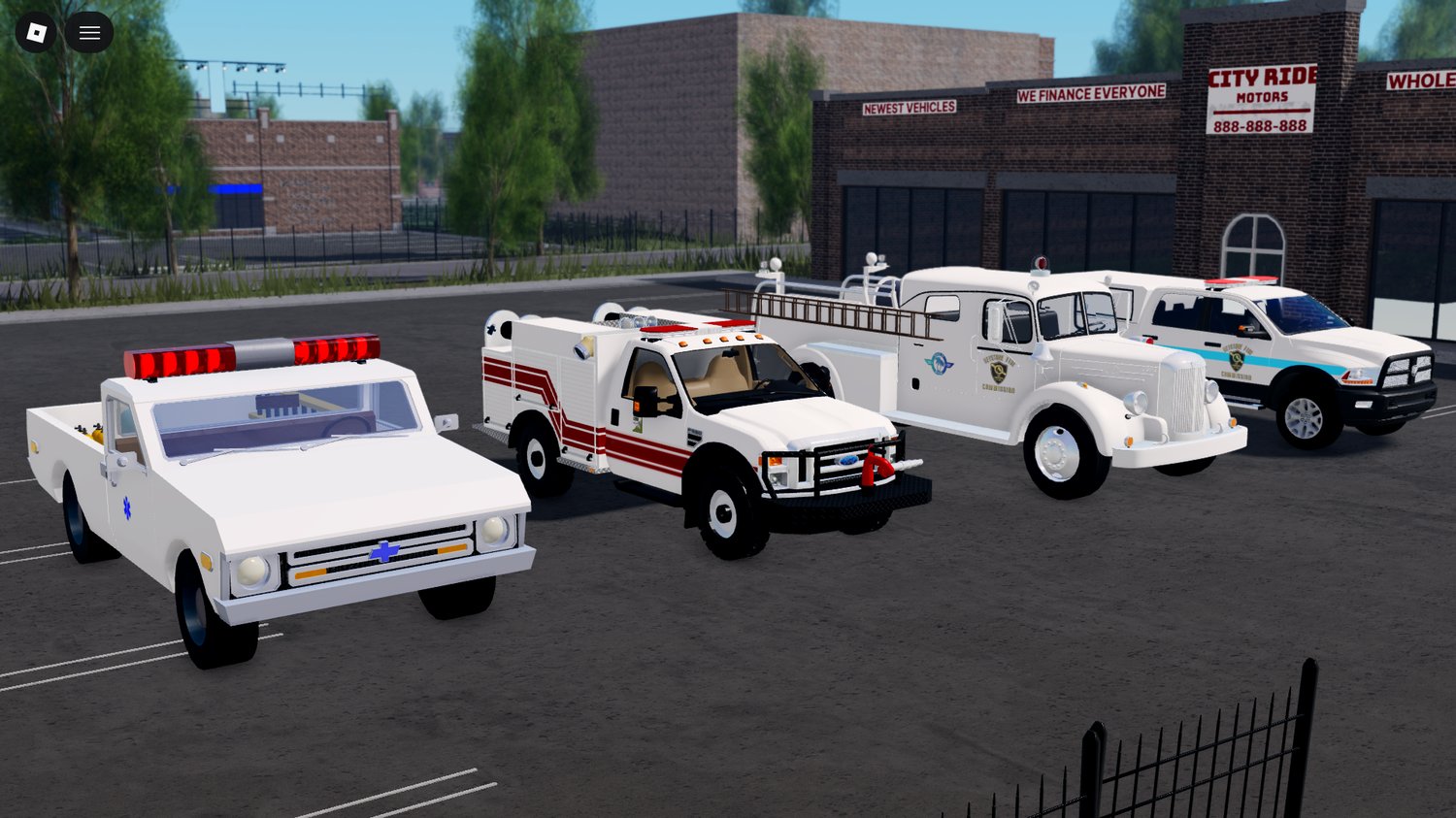 Mixed vehicle pack Roblox overview