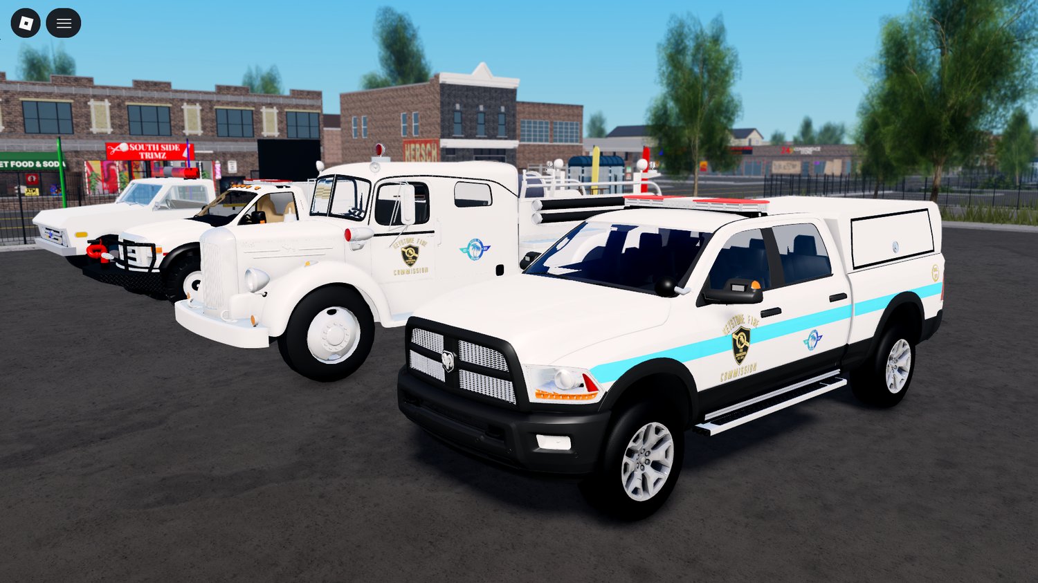 Wildlands truck positioned in outdoor scene
