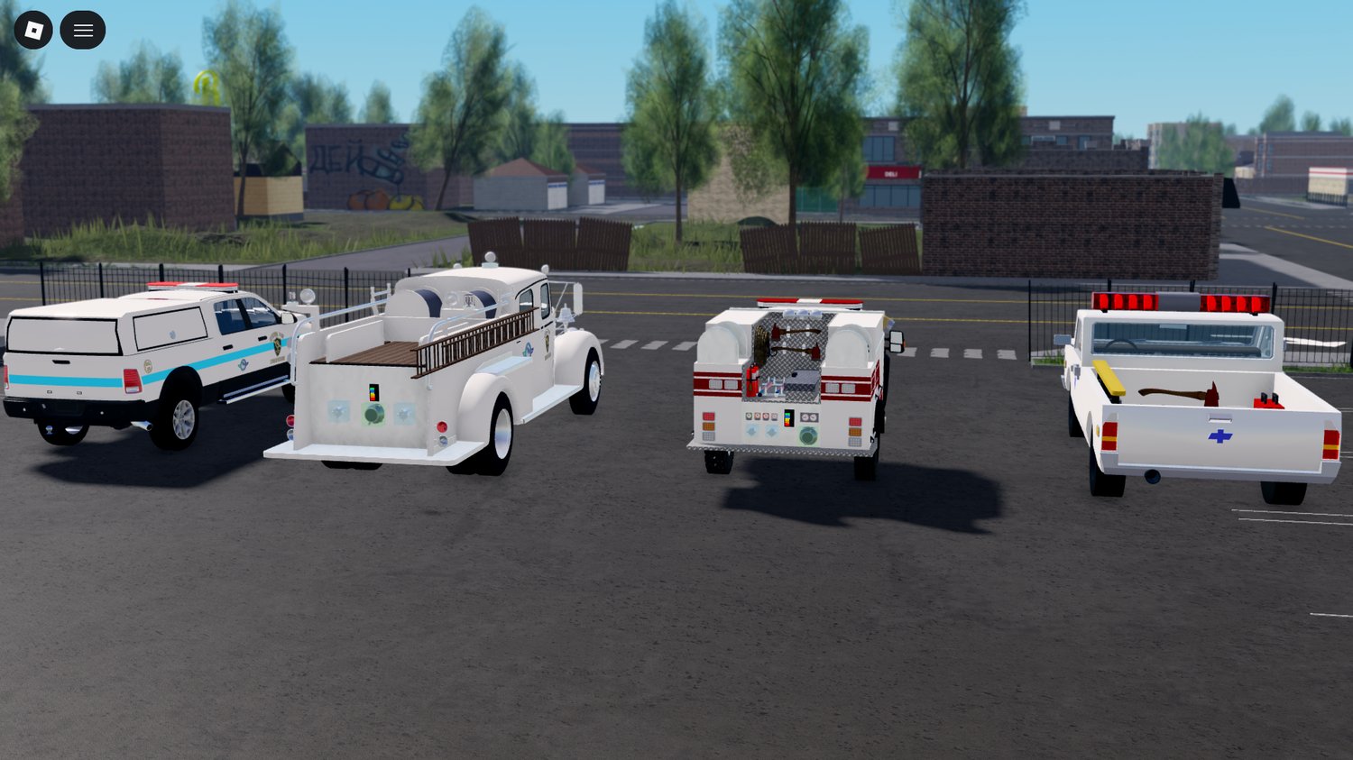 Chevy pickup truck displayed in map