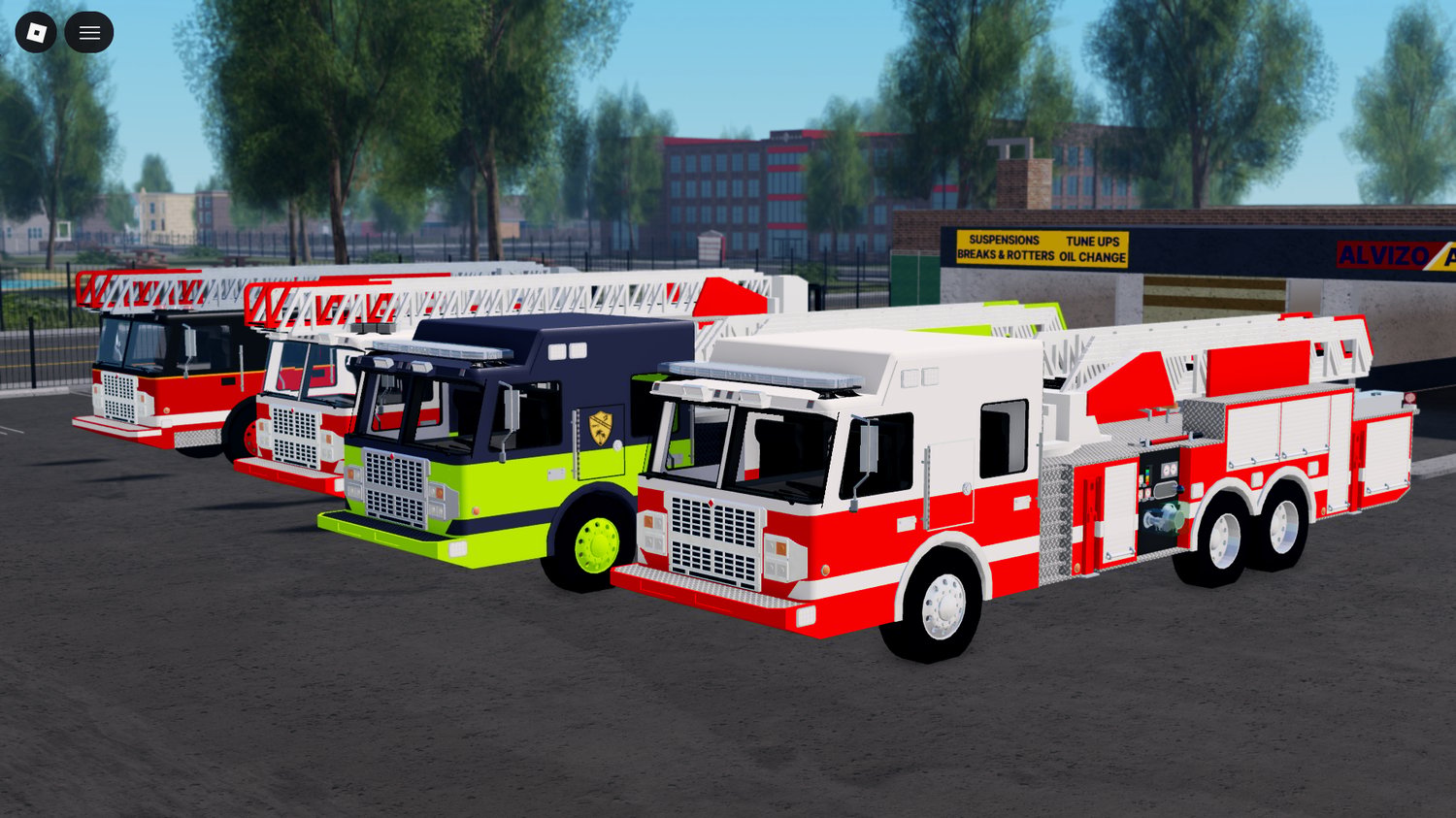 Ladder 19 fire truck detailed design