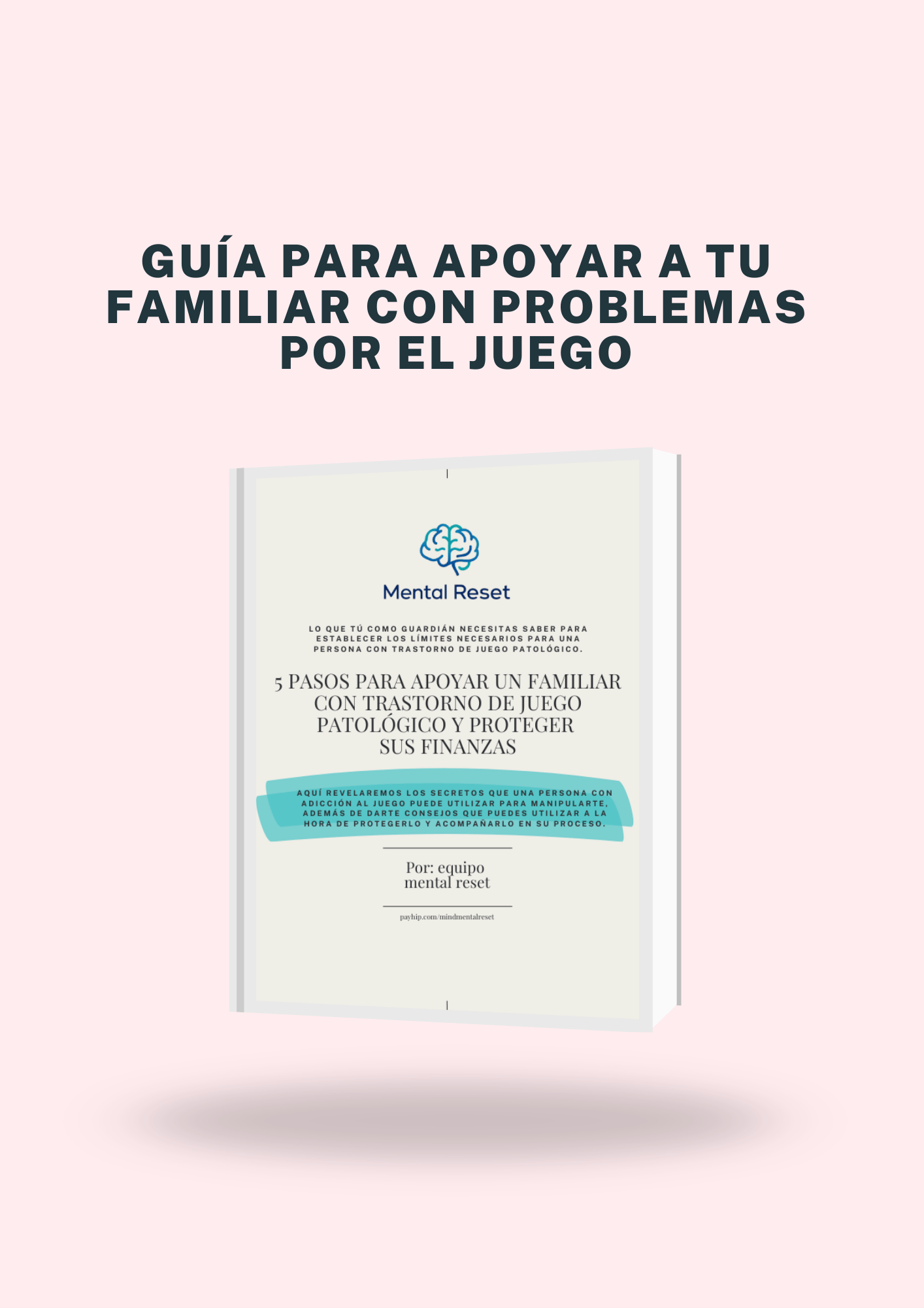 Guía descargable para familiares de ludópatas