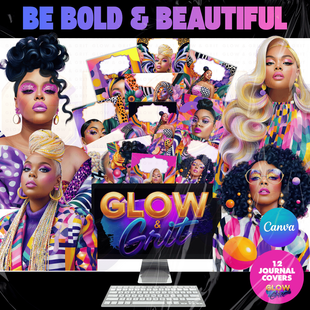 Coming soon placeholder image for Glow & Grit Journal Covers collection.