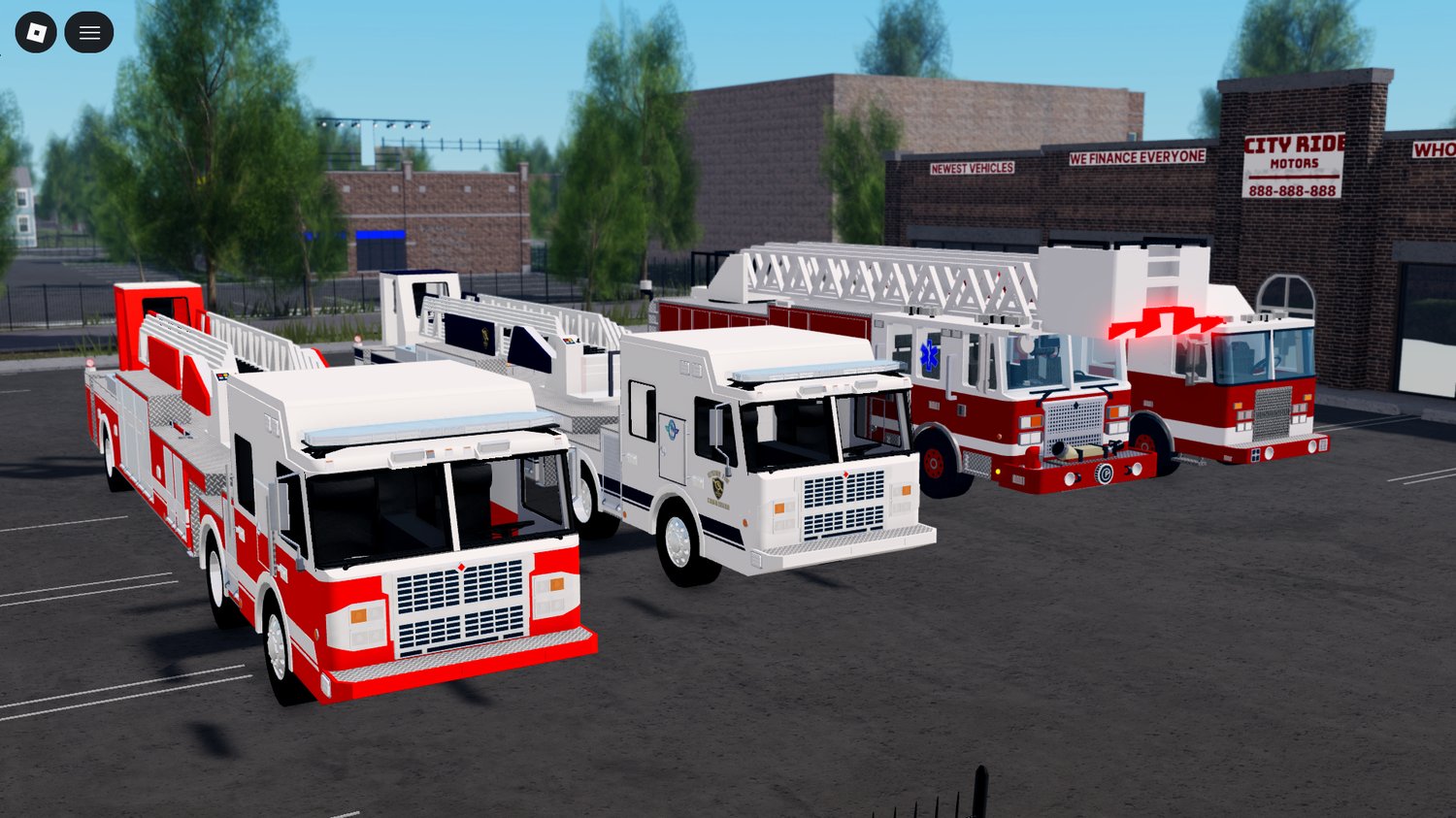 Heavy rescue and tiller pack Roblox overview