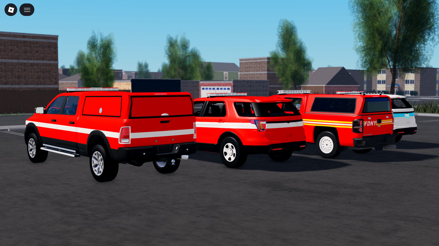FDNY Silverado support truck in city