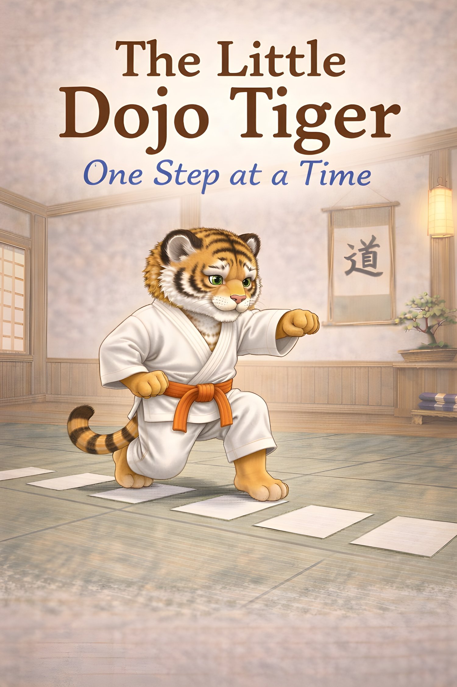 Little Dojo Tiger 4-book values bundle for kids aged 6–8 teaching patience, respect, courage and confidence