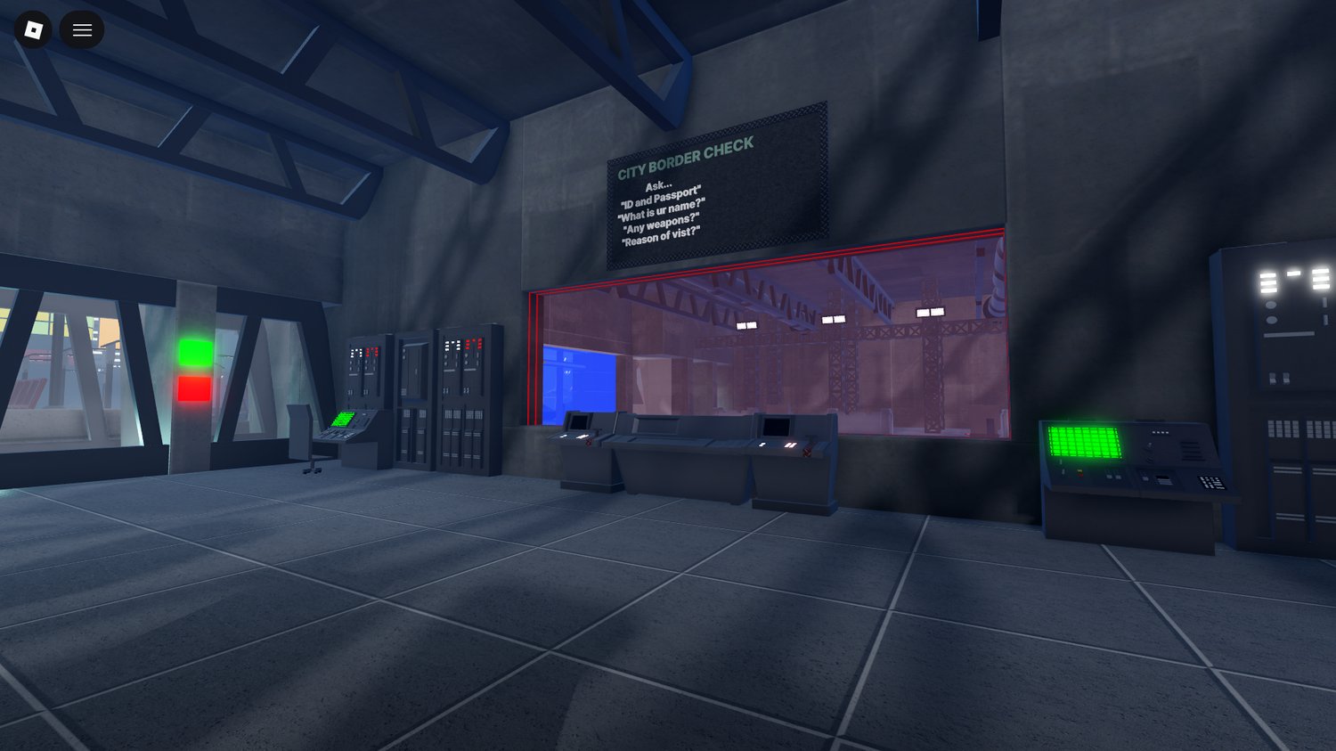 Mining area with tunnels and terrain