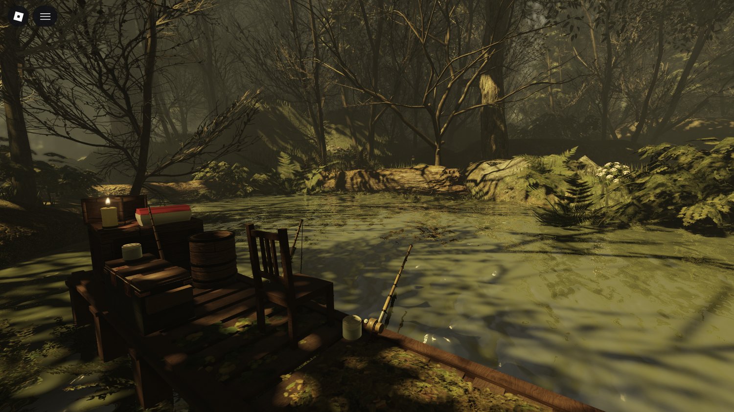 Isolated swamp hideout Roblox map