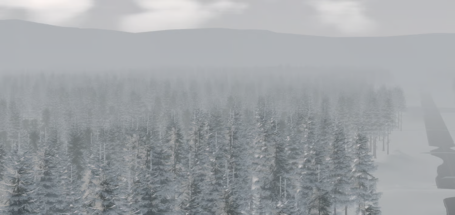 Isolated frozen region roleplay map