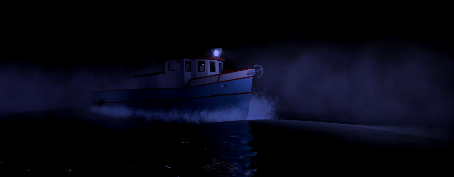 Nightwatch patrol vessel Roblox exterior view