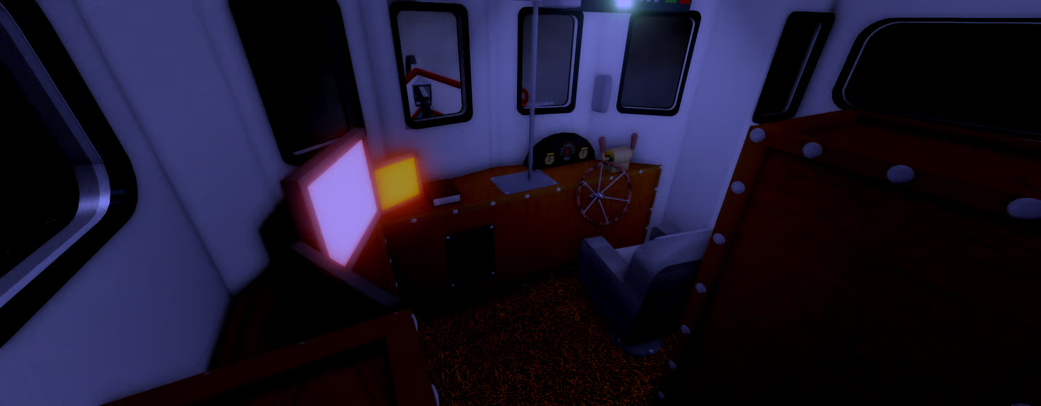 Interactive night-time patrol boat