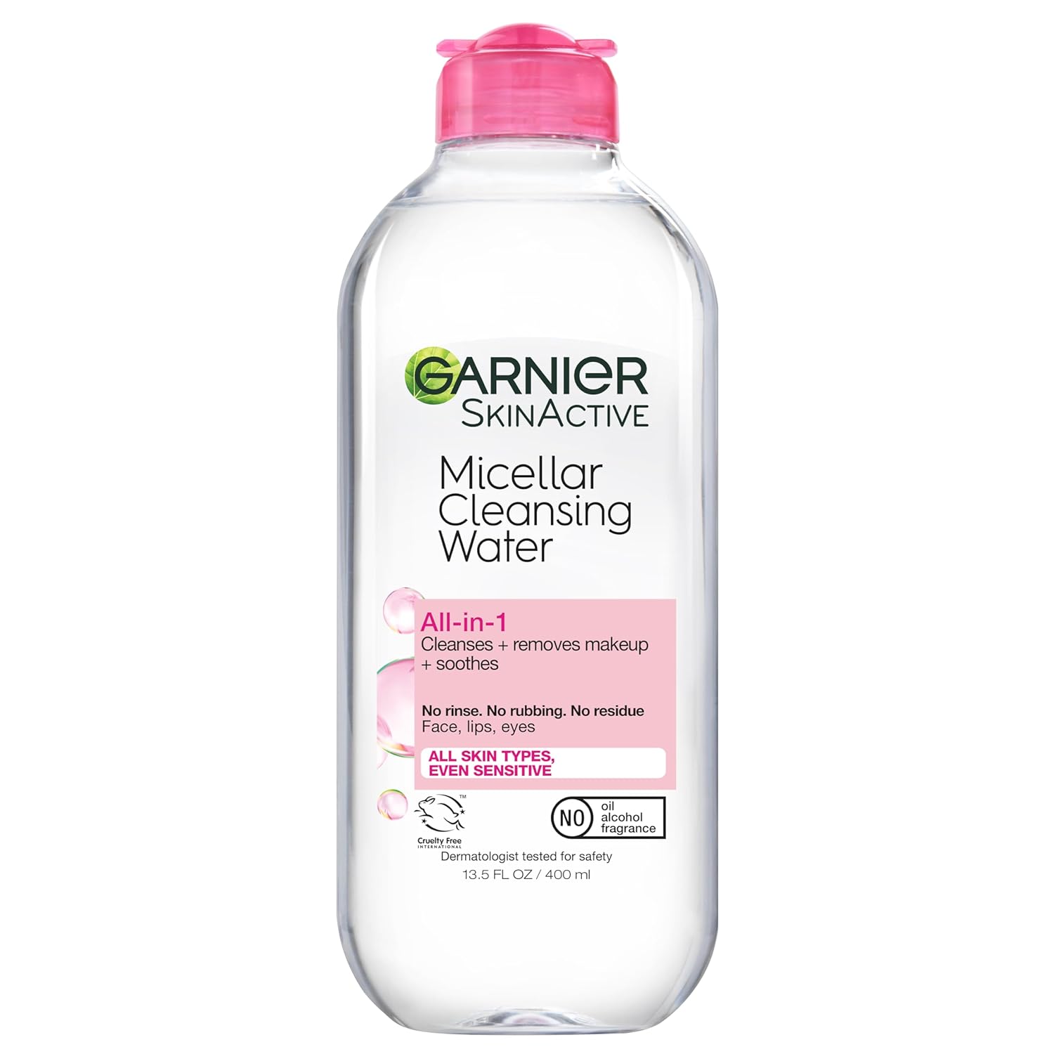 Garnier oil free makeup remover for lash extensions