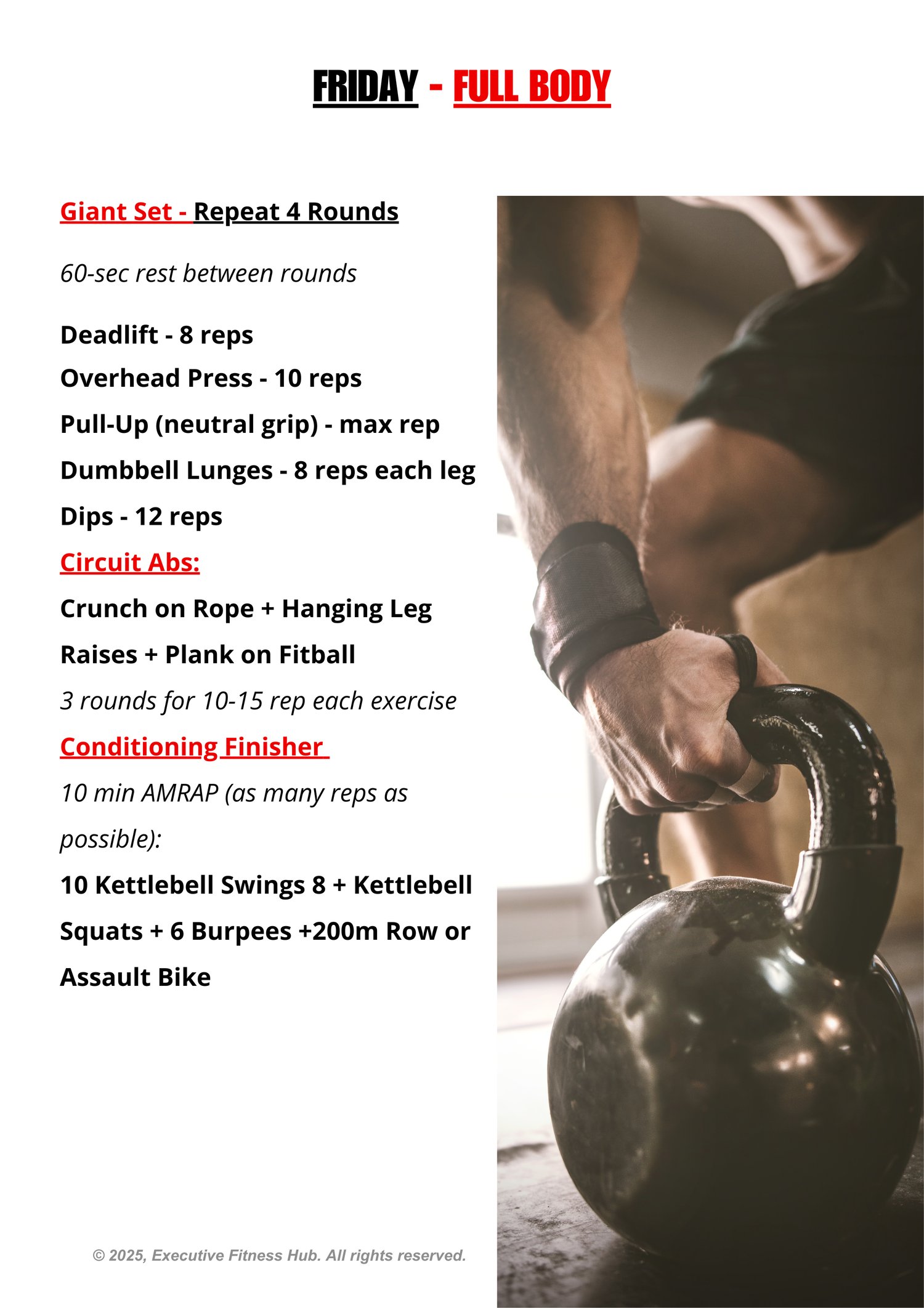The Busy Professional's Workout Plan - Payhip