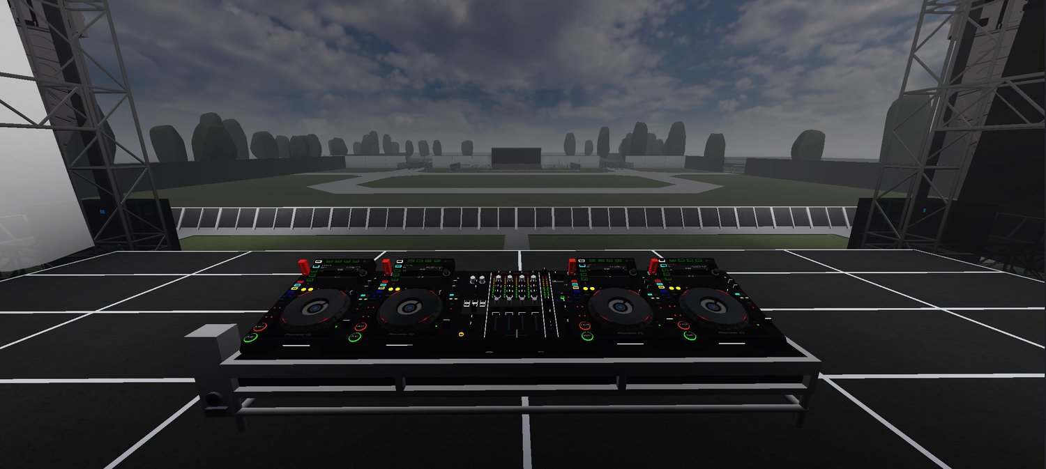 Roblox Open Air Festival Concert Map Stage Speakers Included O 