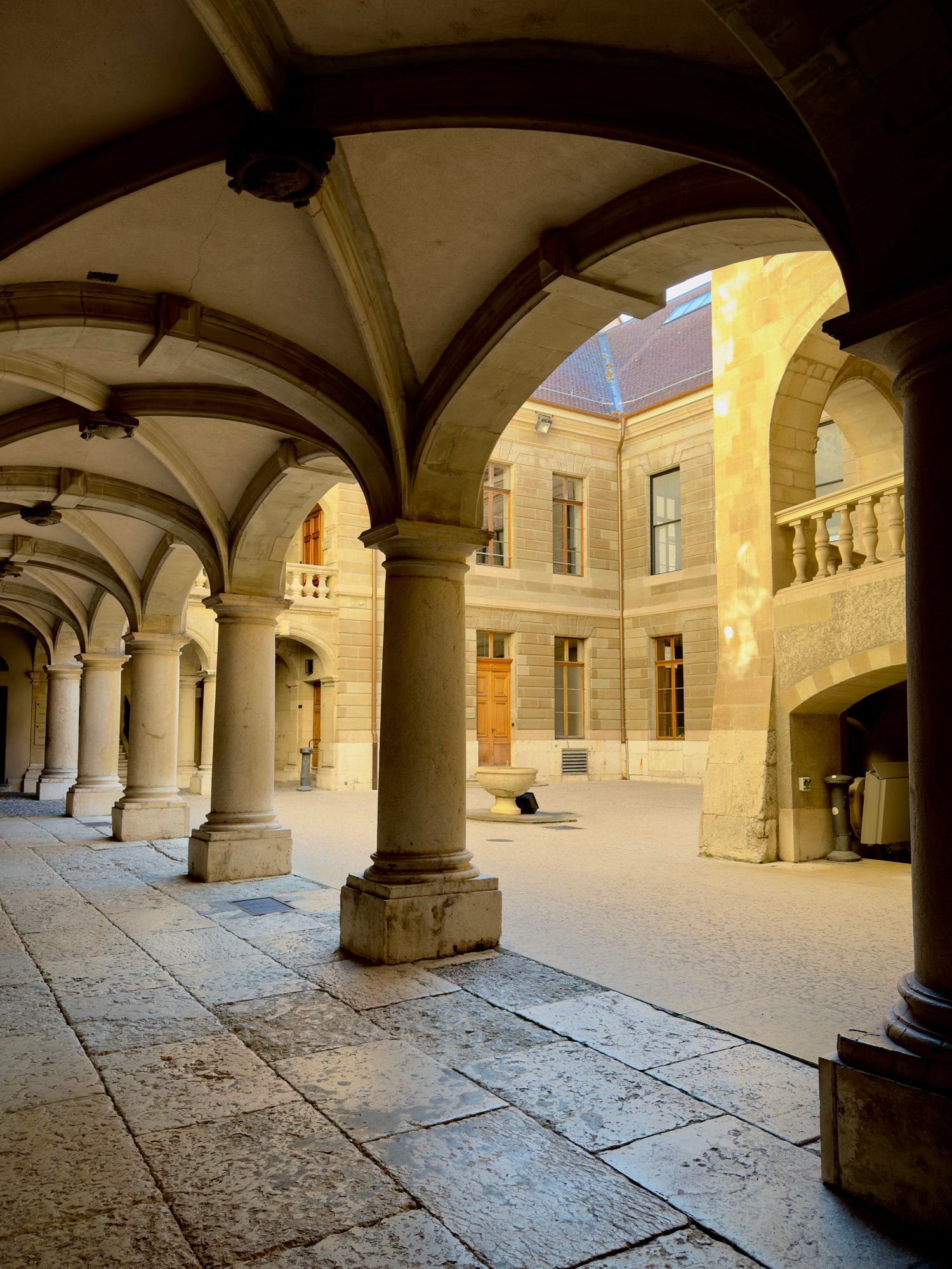 Hôtel de Ville in Geneva Old Town, Switzerland