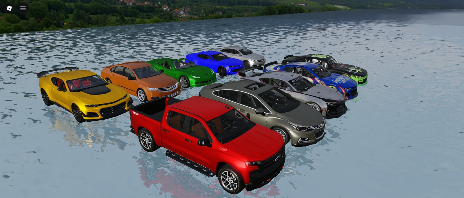 Realistic Chevrolet exterior details