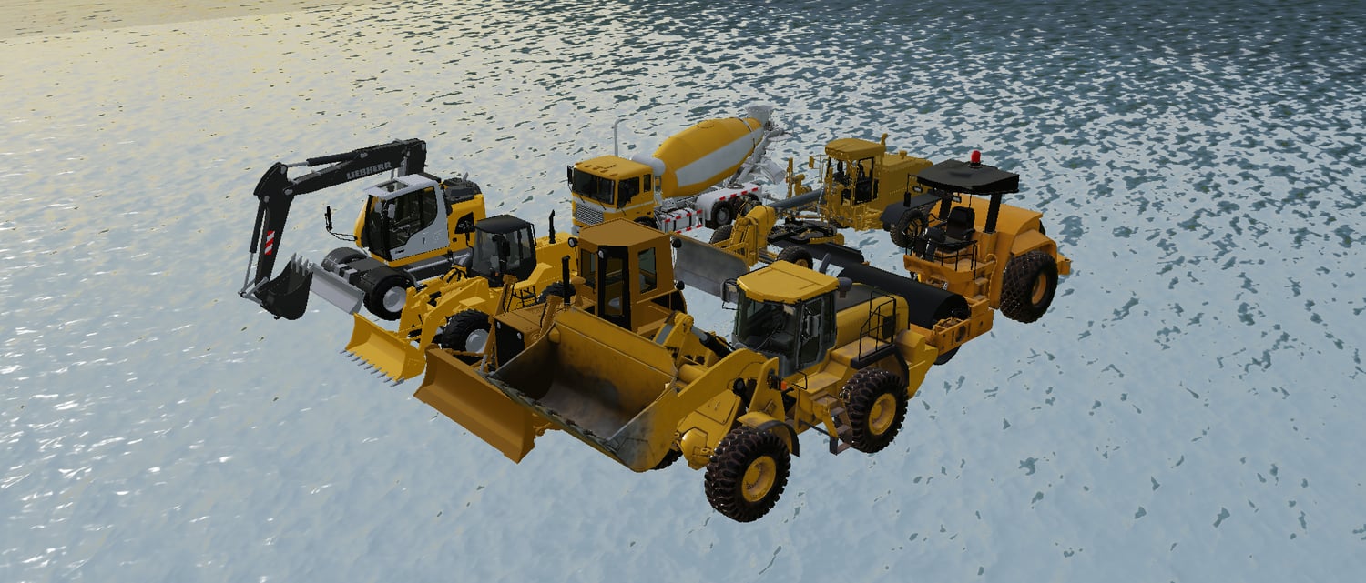 Heavy duty construction machinery Roblox