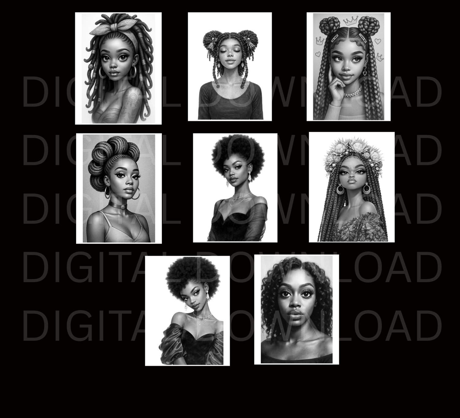 Mixed Portrait Bundle Volume 9 - Payhip