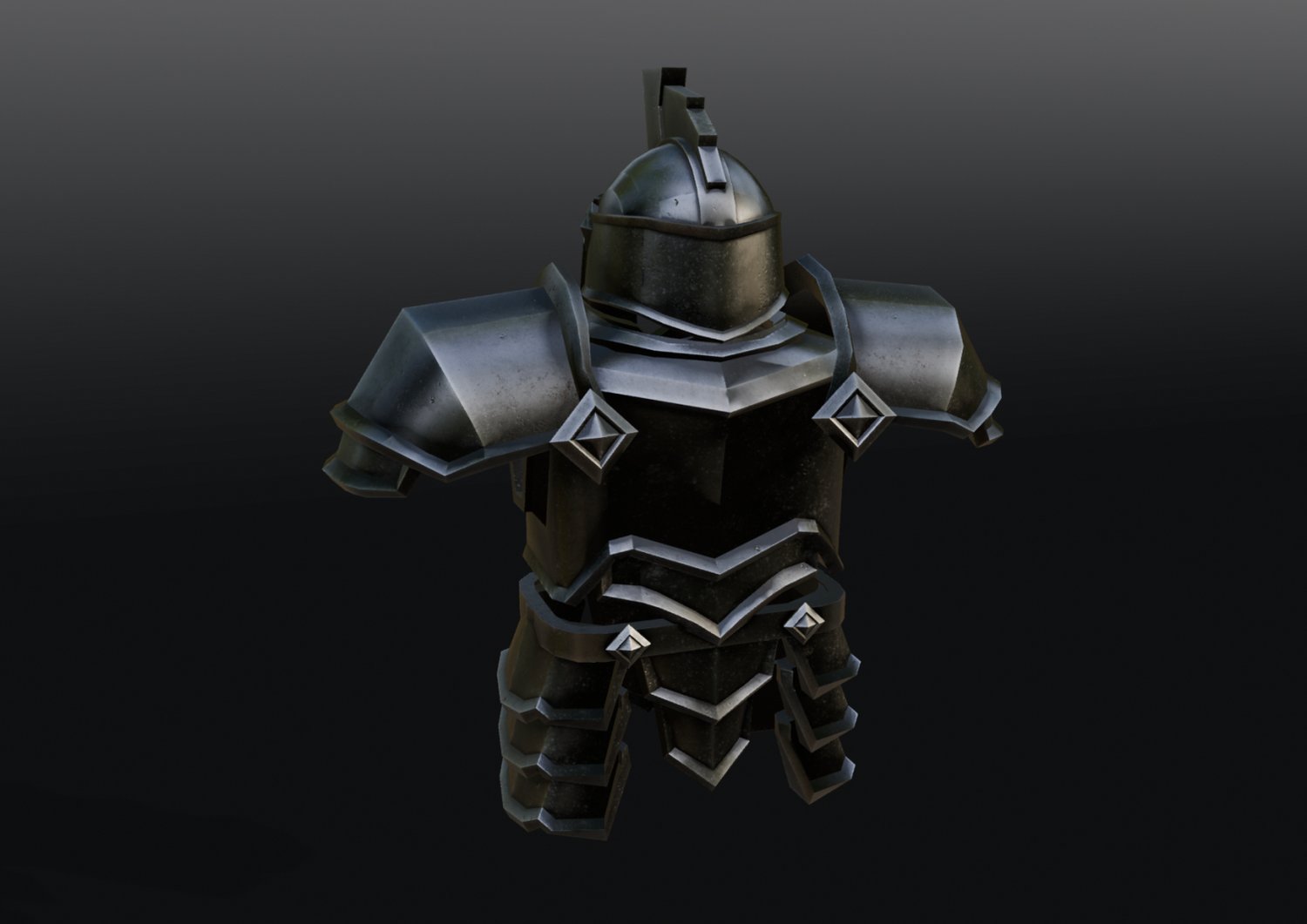 Roblox Elite Knight Armor Model Set – Medieval Steel Plate Gear
