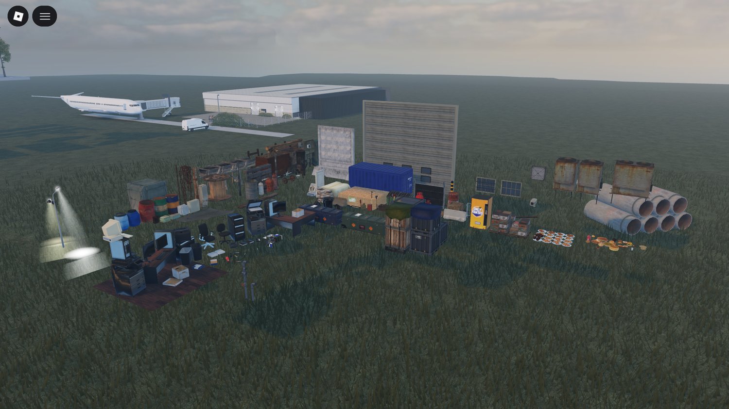 working white van used in realistic operational roleplay scenes
