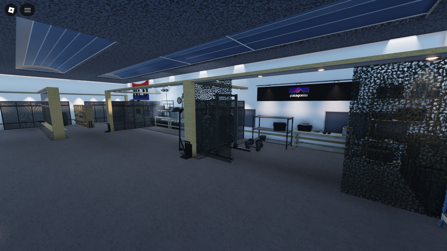 tactical scene inside a roblox environment