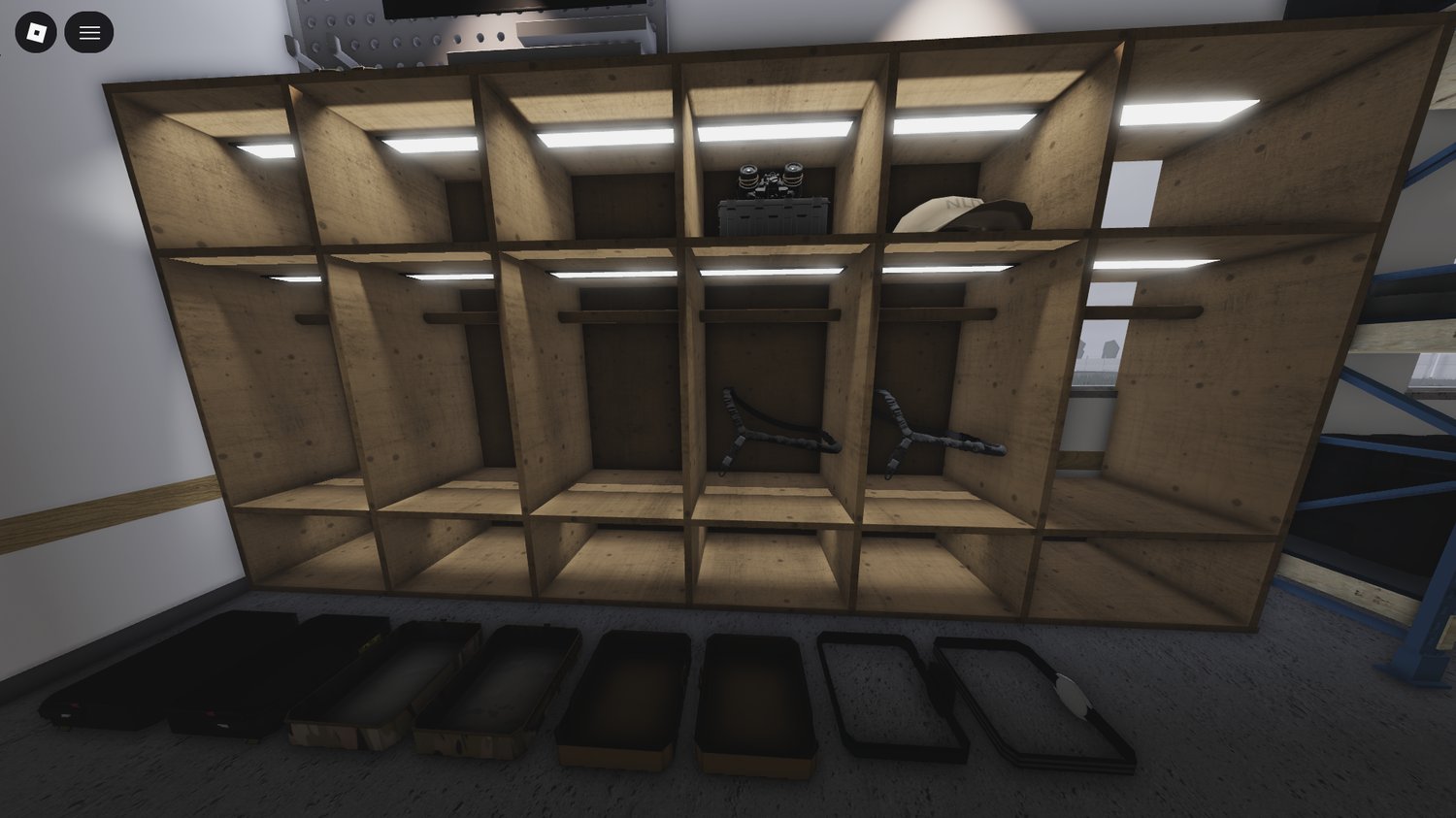 roblox military base map with structured buildings and open areas