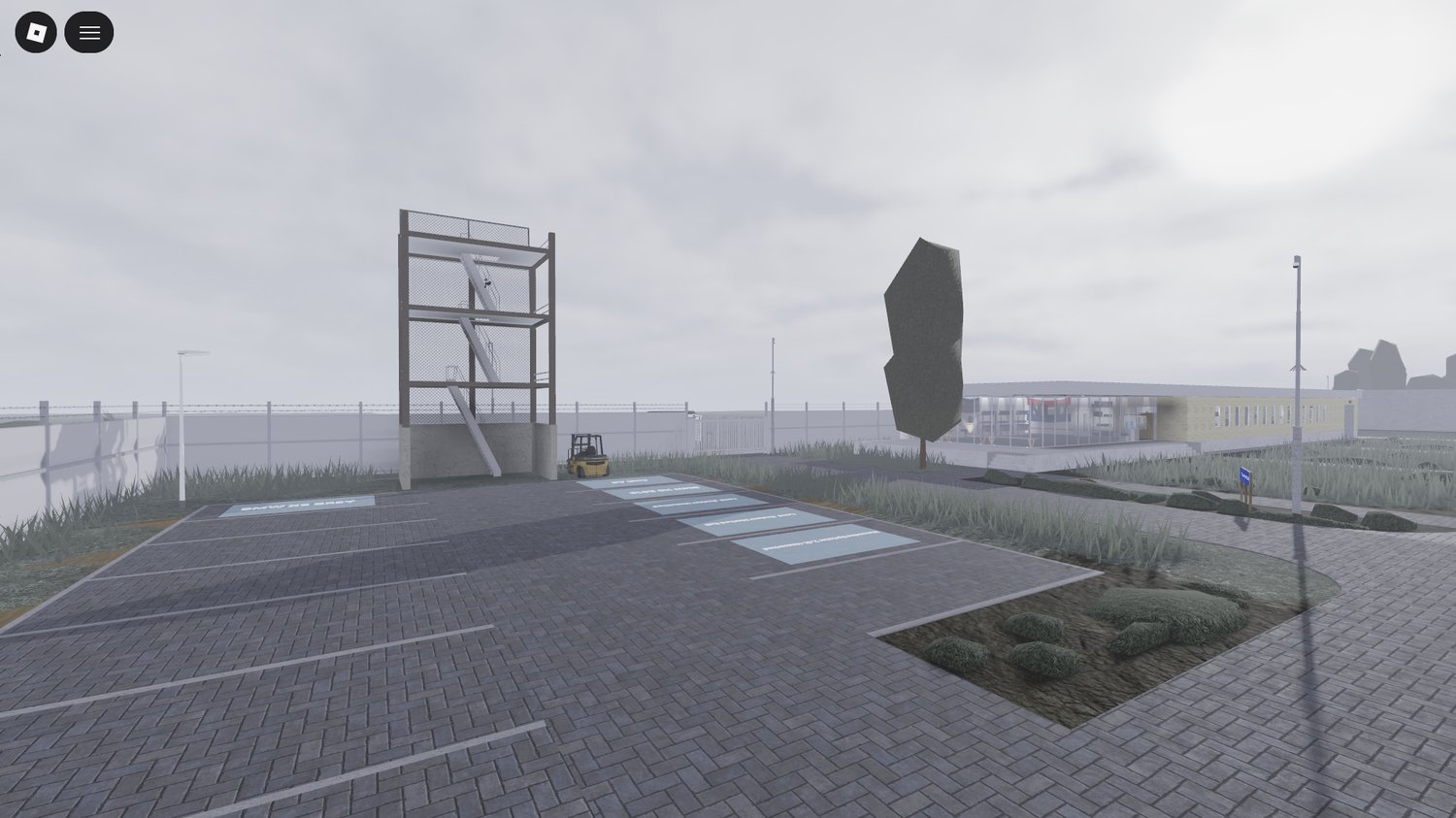 immersive roblox base environment with realistic layout