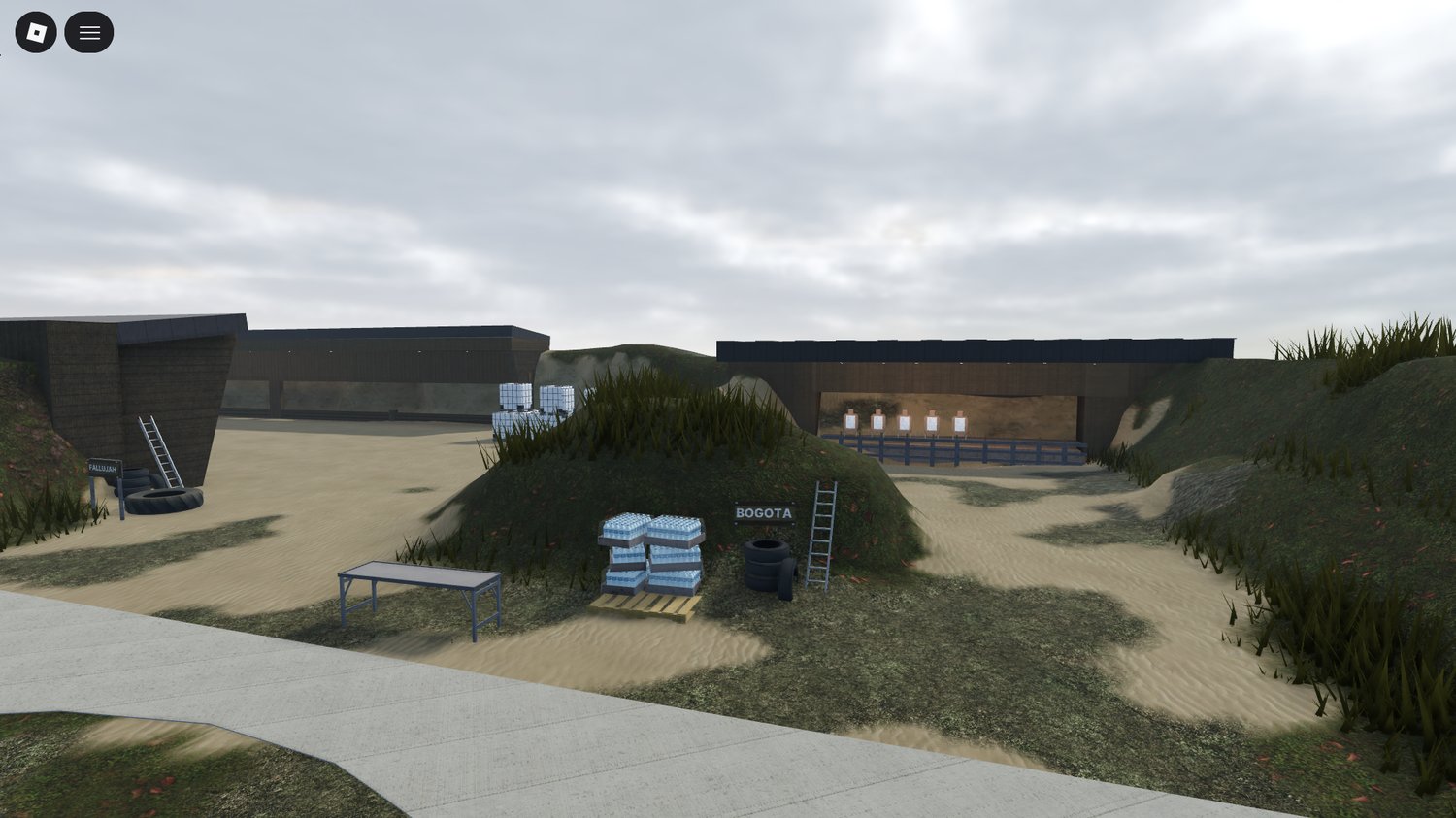 outdoor tactical areas for roleplay and training scenarios