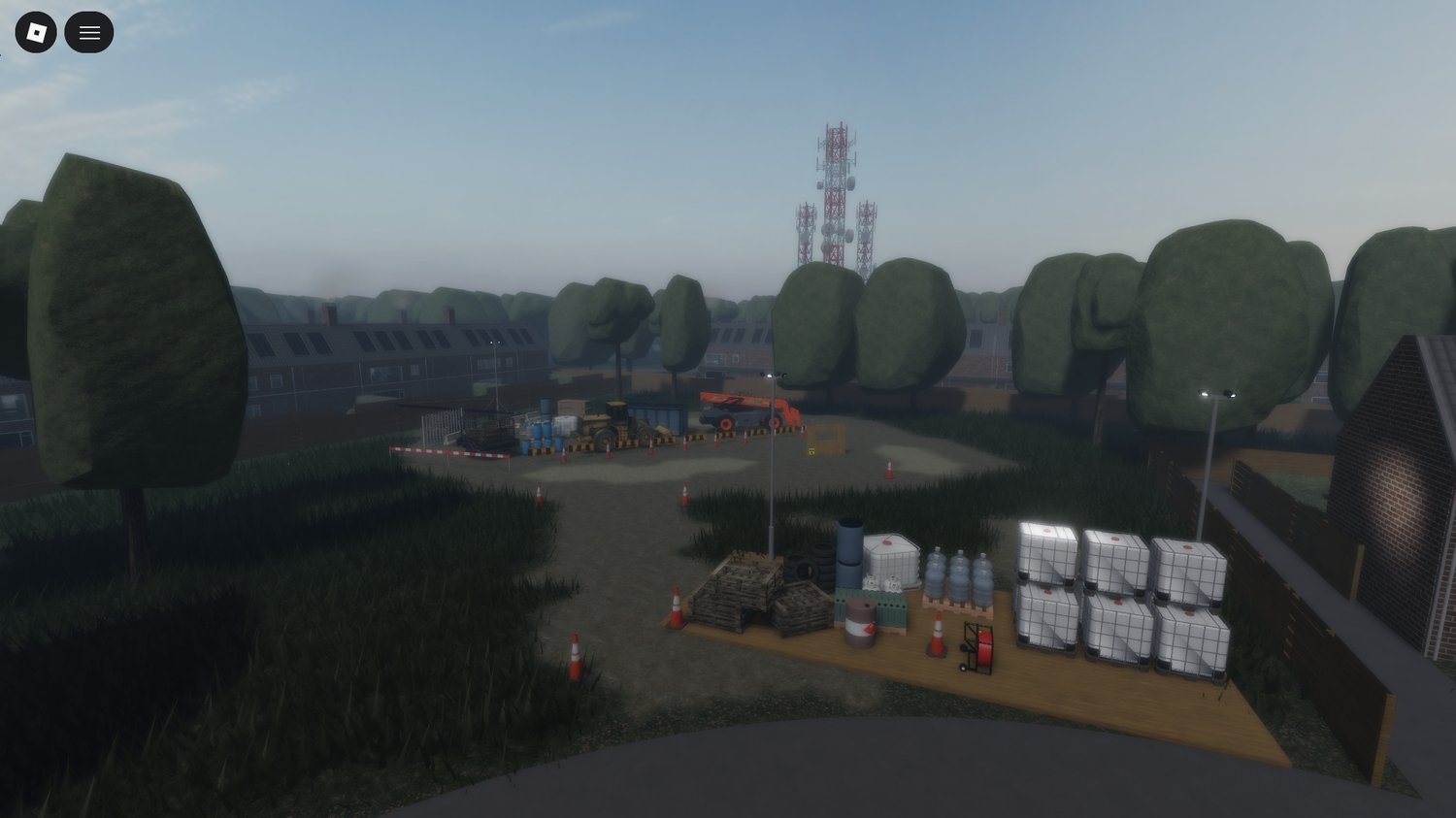 forested tactical environment integrated into roblox map