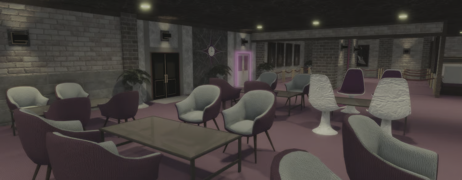 backstage staff-only area for extended roleplay