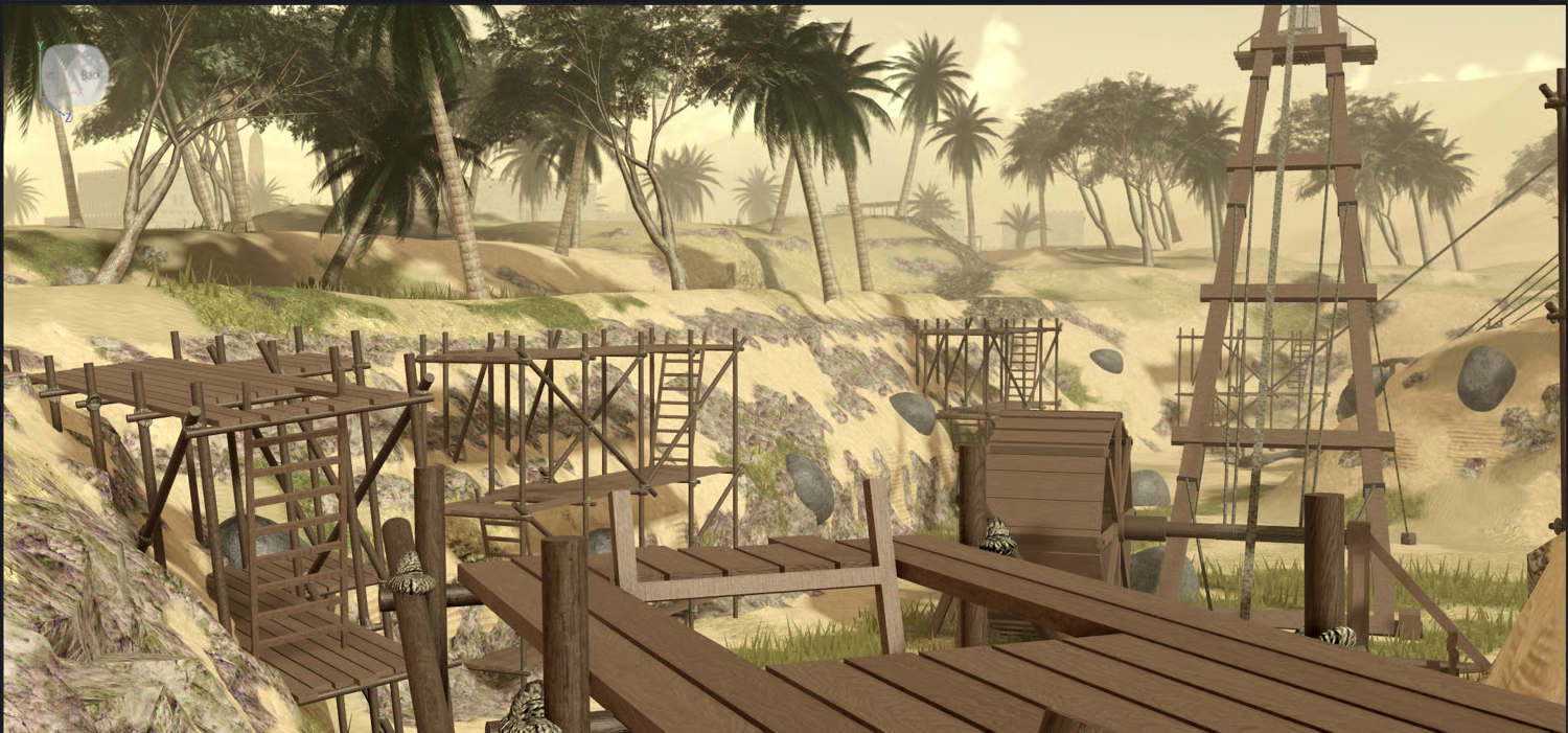 abandoned ruins and historical structures for roleplay