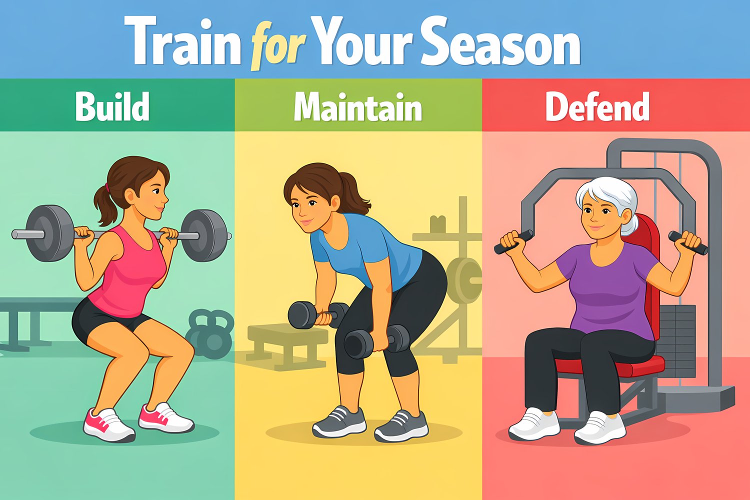 How Training Changes in Your Teen Years, 30s, and 60s and Beyond