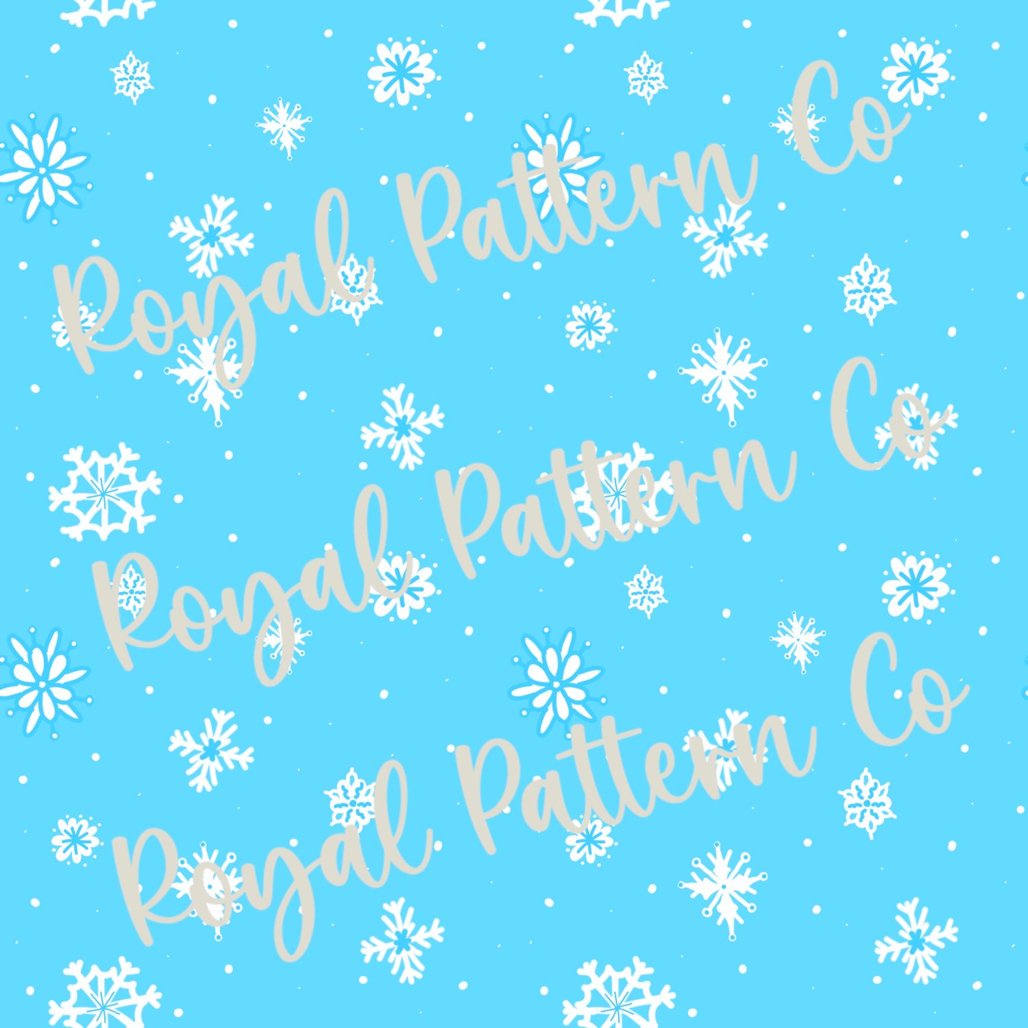Snowflakes Seamless Pattern - Payhip