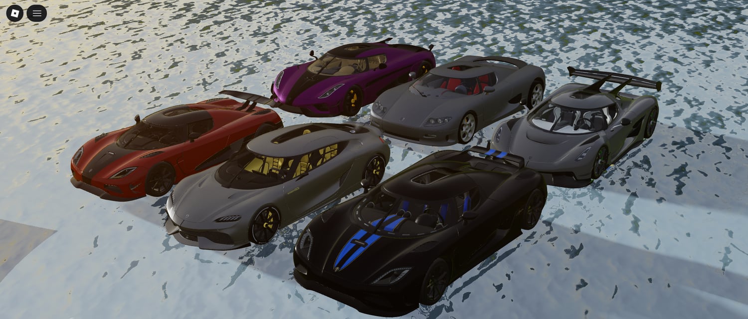 luxury hypercars showcased in virtual garage