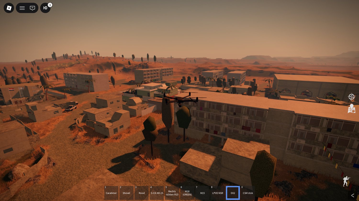 town buildings and streets for combat roleplay