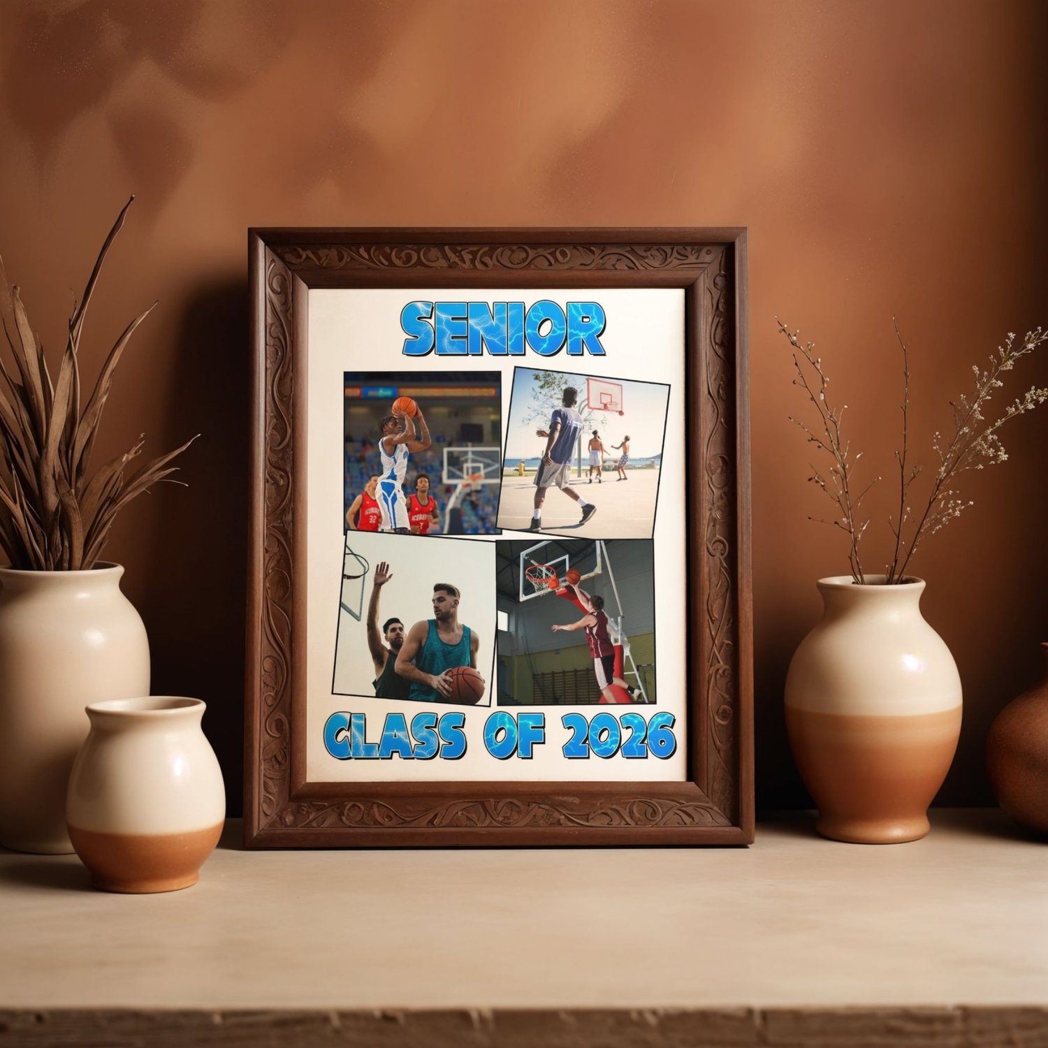 Senior Class of 2026 Canva Photo Collage Template | Editable Graduation ...