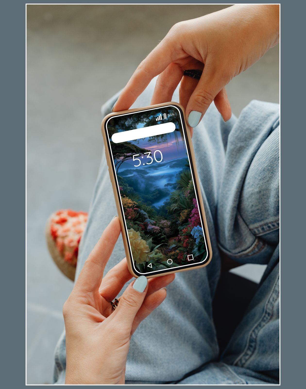 Easily change phone wallpapers