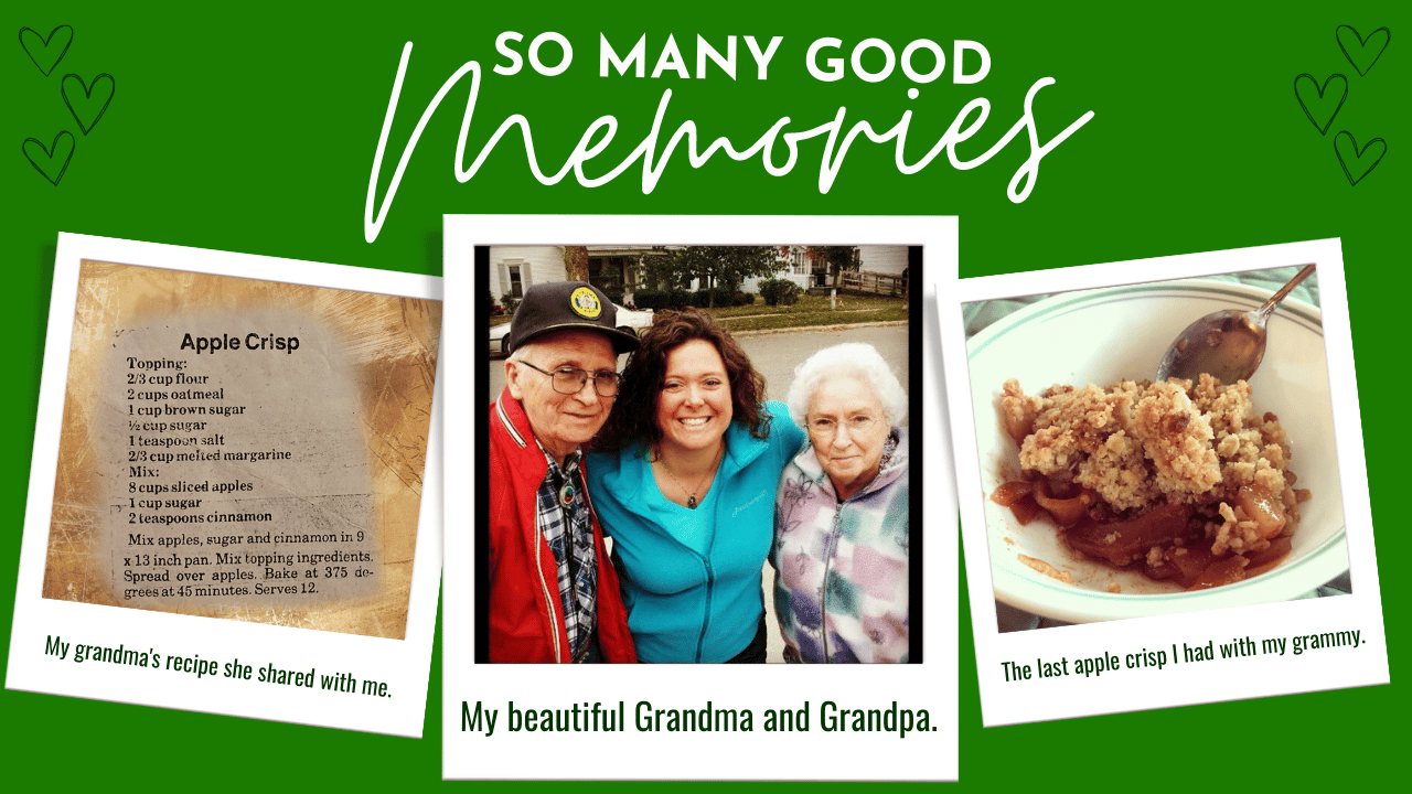 Grandma's Homemade Apple Crisp recipe by Terra Kelly