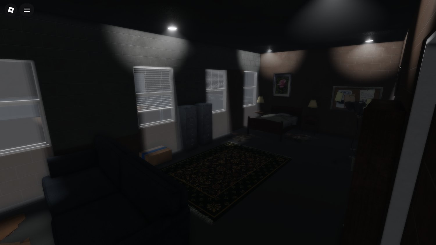 Detailed military training area designed for Roblox gameplay