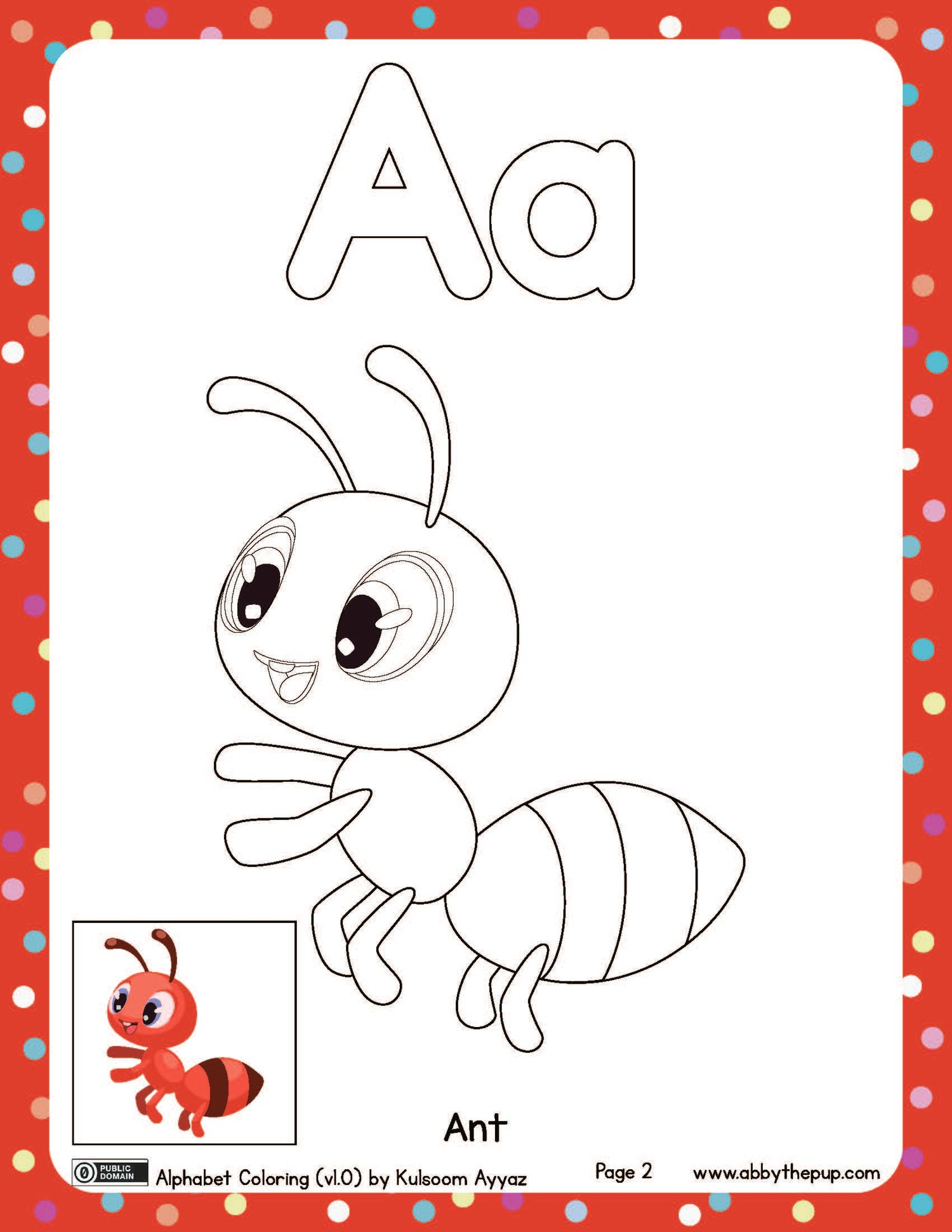 Alphabet Coloring