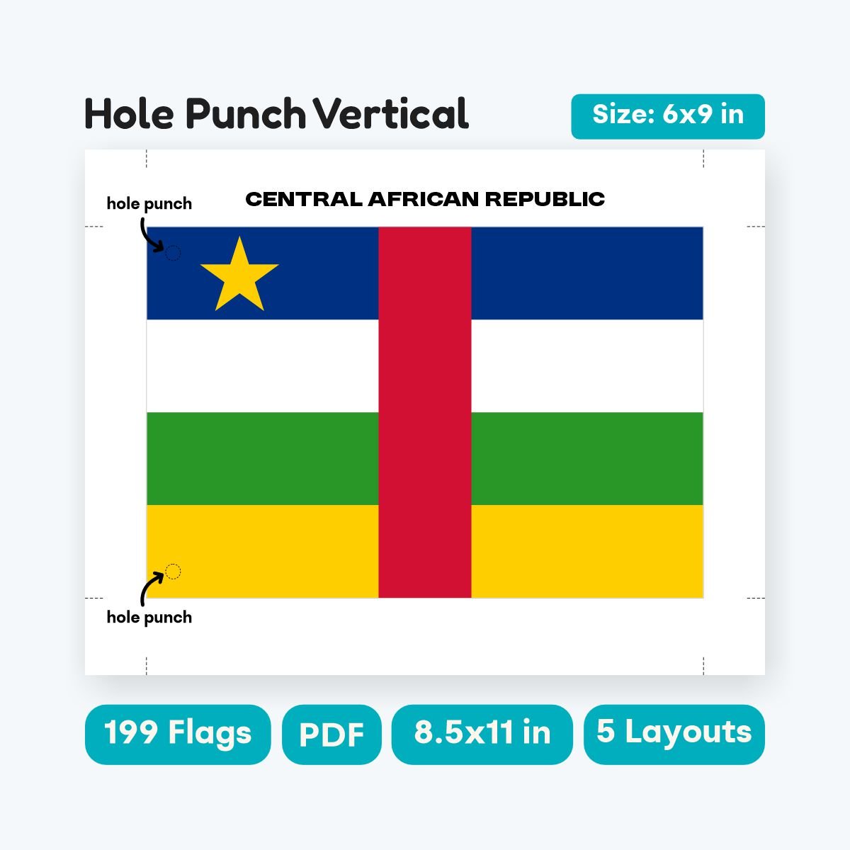World Flags Classroom Decor PDF Garland Kit - fizzia.store