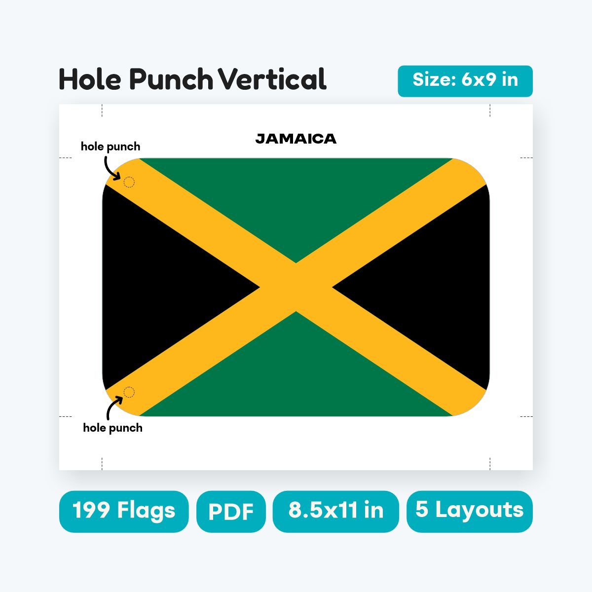 International Flags Garland Printable for Events - fizzia.store