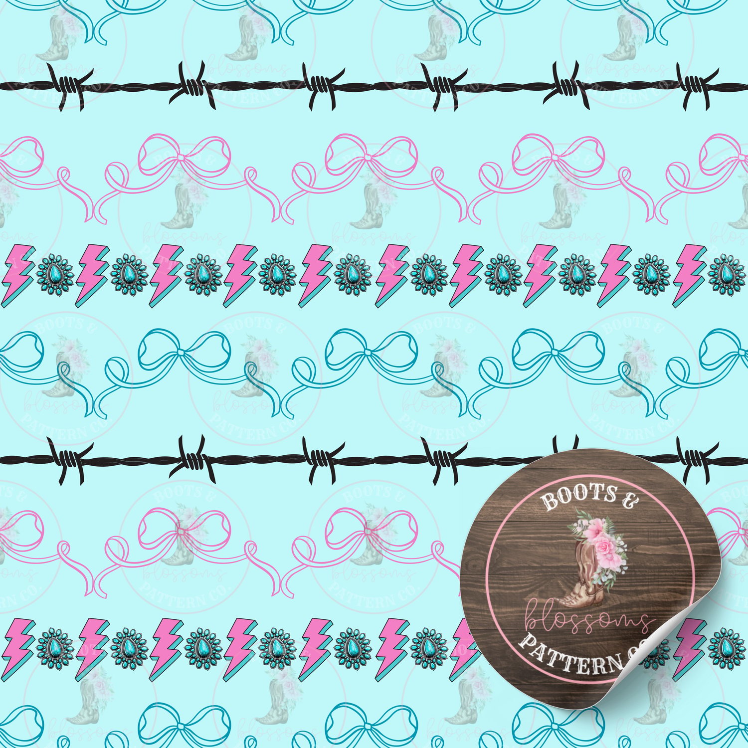 Barbed Barbie Seamless Pattern - Payhip