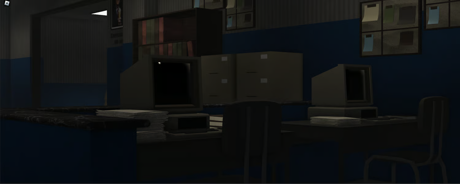 High-security containment zones in an immersive Roblox facility